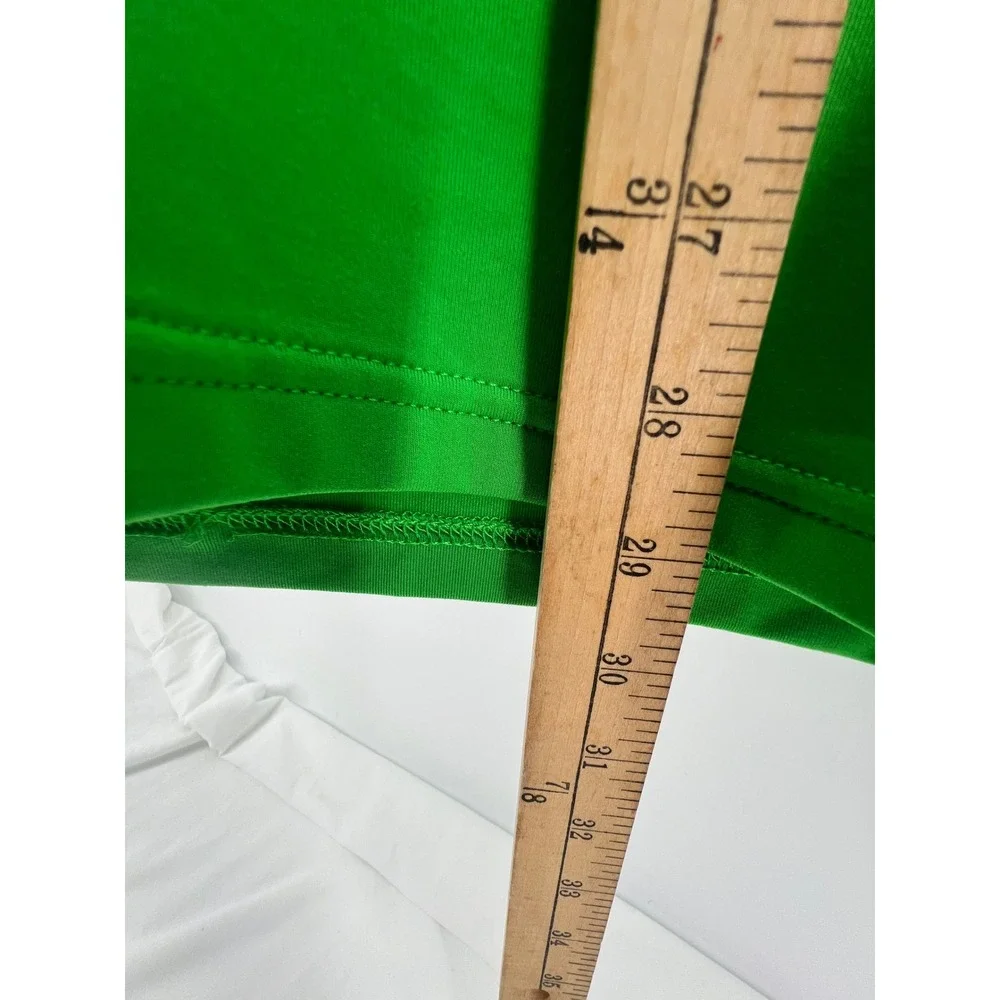 Polo Golf Ralph Lauren Quarter Zip Long Sleeve Pullover Shirt Bright‎ Green XL